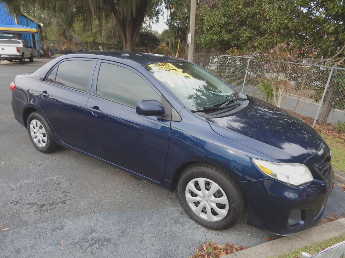 2012 Blue /Gray Toyota Corolla LE (5YFBU4EE6CP) with an 1.8L engine, Automatic transmission, located at 3120 W Tennessee St, Tallahassee, FL, 32304-1002, (850) 575-6702, 30.458841, -84.349648 - Photo#1